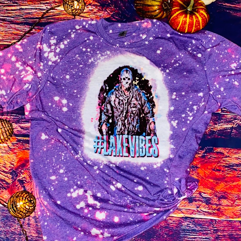 Halloween Jason bleached Tee